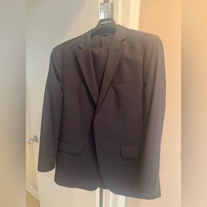 Men’s 2 piece banana republic black suit